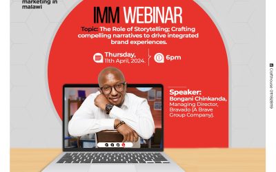 IMM Set to host a Webinar on the Role of Storytelling
