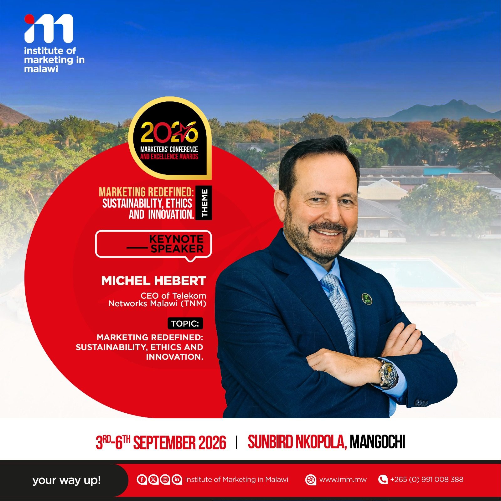 TNM CEO MICHEL A. HEBERT - KEYNOTE SPEAKER FOR THE 2026 IMM ANNUAL ...